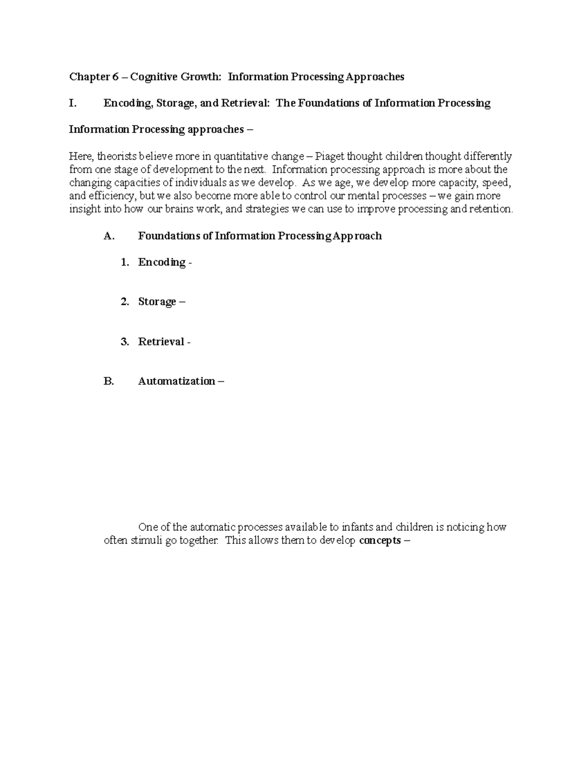 2070.Ch.6.Information Processing - Chapter 6 – Cognitive Growth ...
