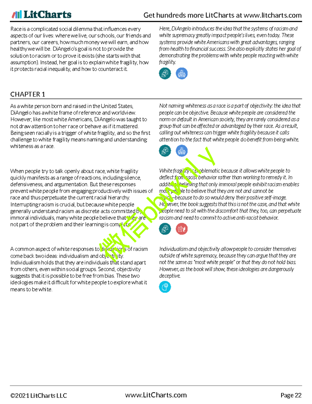 White-Fragility-Lit Chart 22 - Race is a complicated social dilemma ...