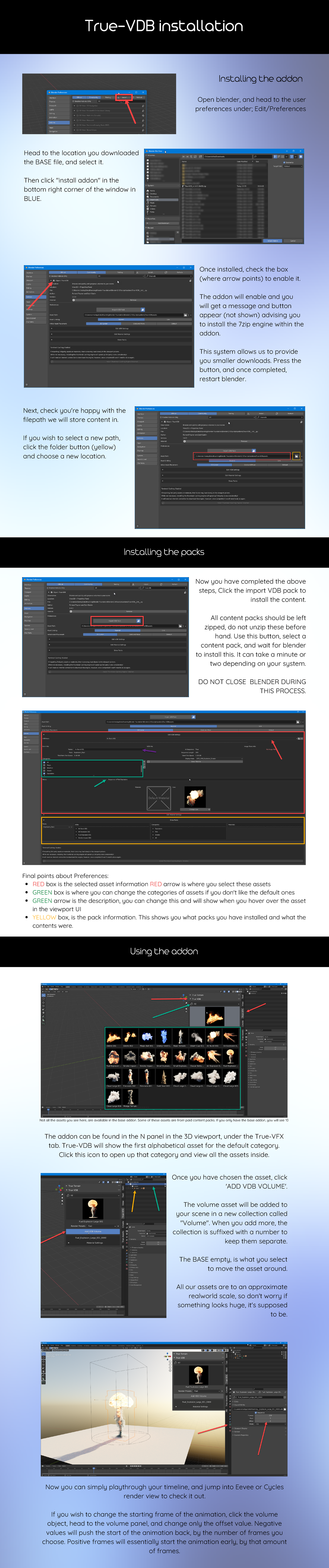 True-VDB user guide - note - True-VDB installation Installing the addon ...
