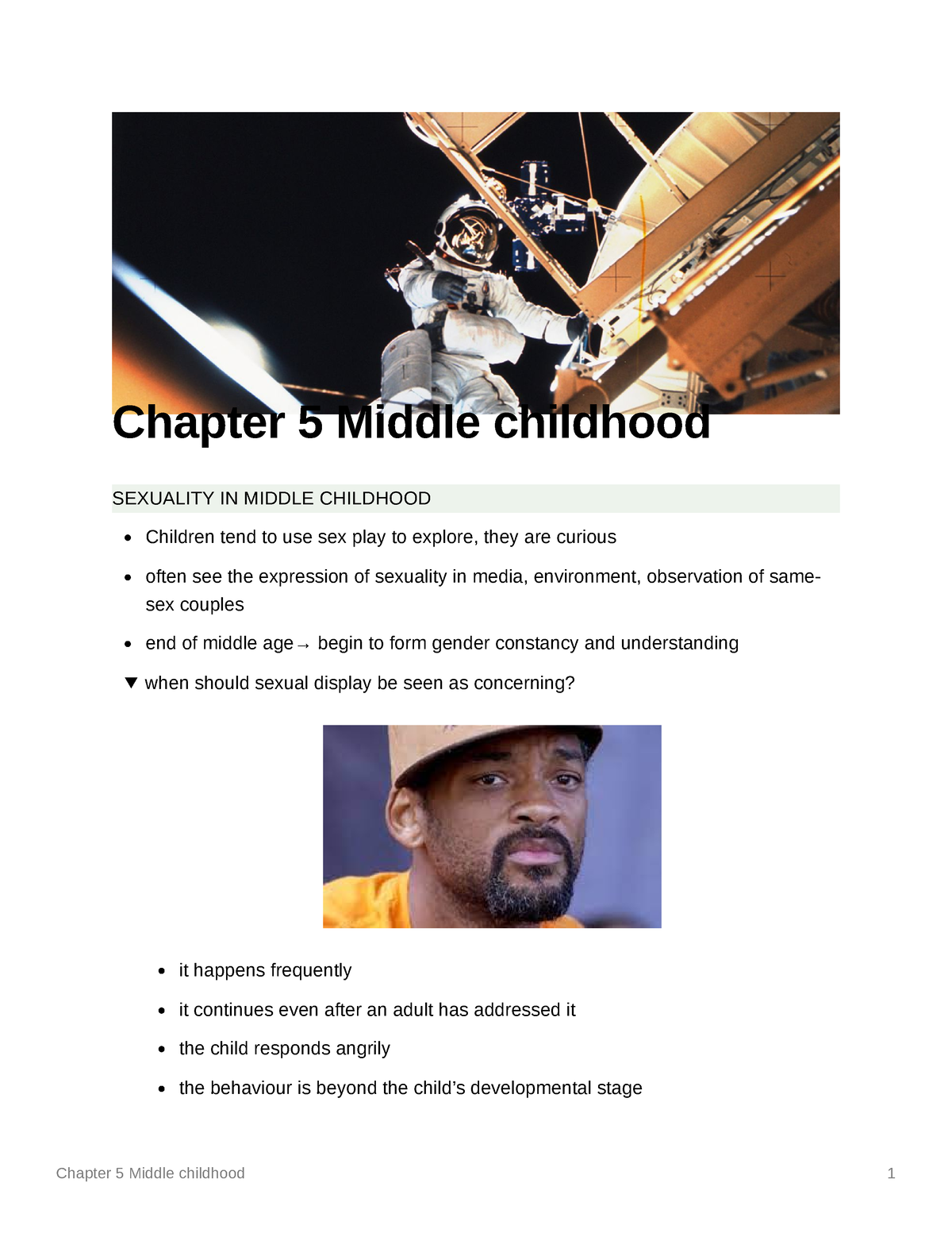 Chapter 5 Middle childhood - Chapter 5 Middle childhood SEXUALITY IN MIDDLE  CHILDHOOD Children tend - Studocu