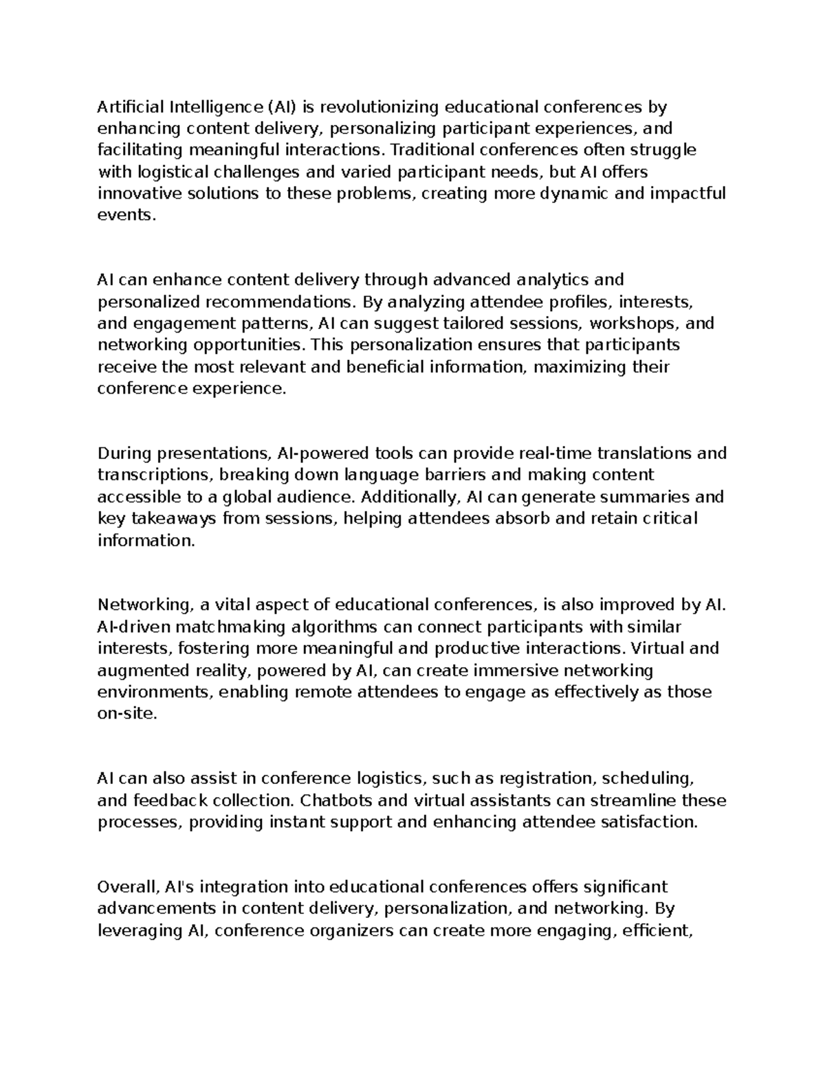 Artificial Intelligen 46 - Artificial Intelligence (AI) is ...