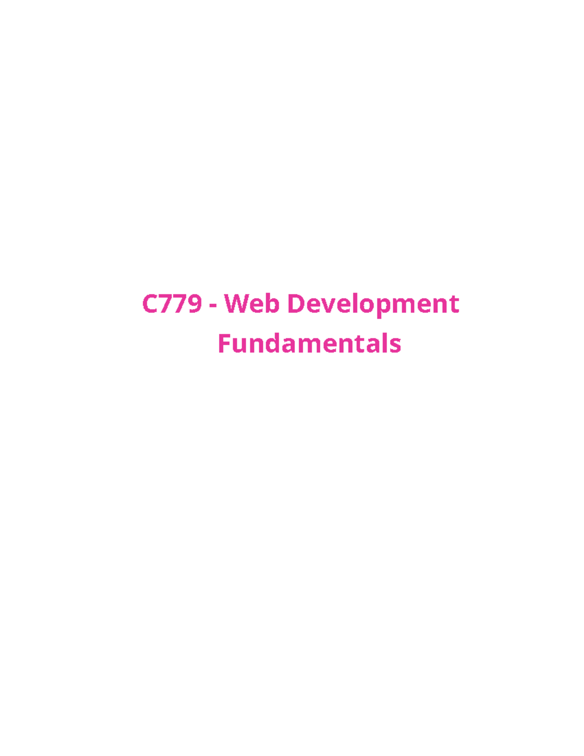 C779 p21 - Flibbityflobbityfloo - C779 - Web Development Fundamentals ...