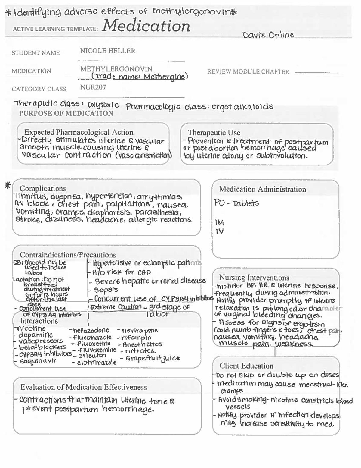 ATI Practice A Remediation Templates - MSN565 - Studocu