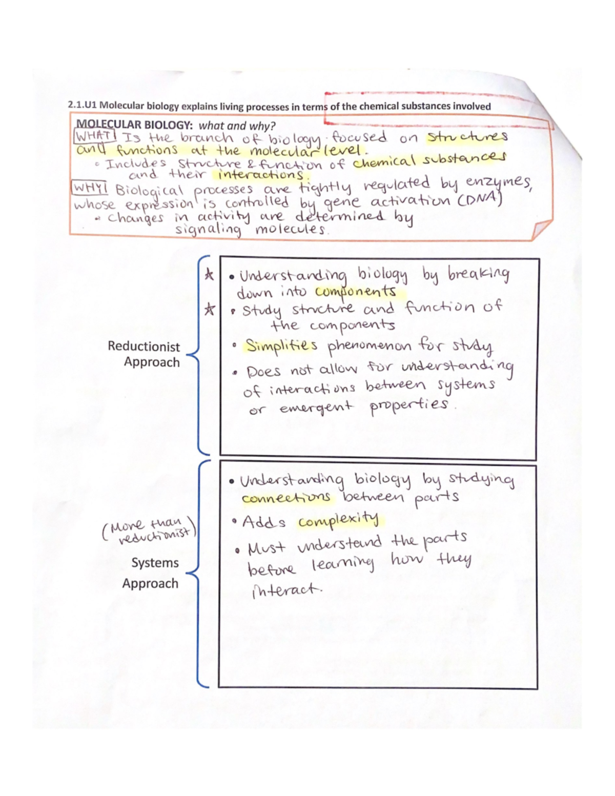UNIT 9 BIO Packet - Biology HL - Studocu