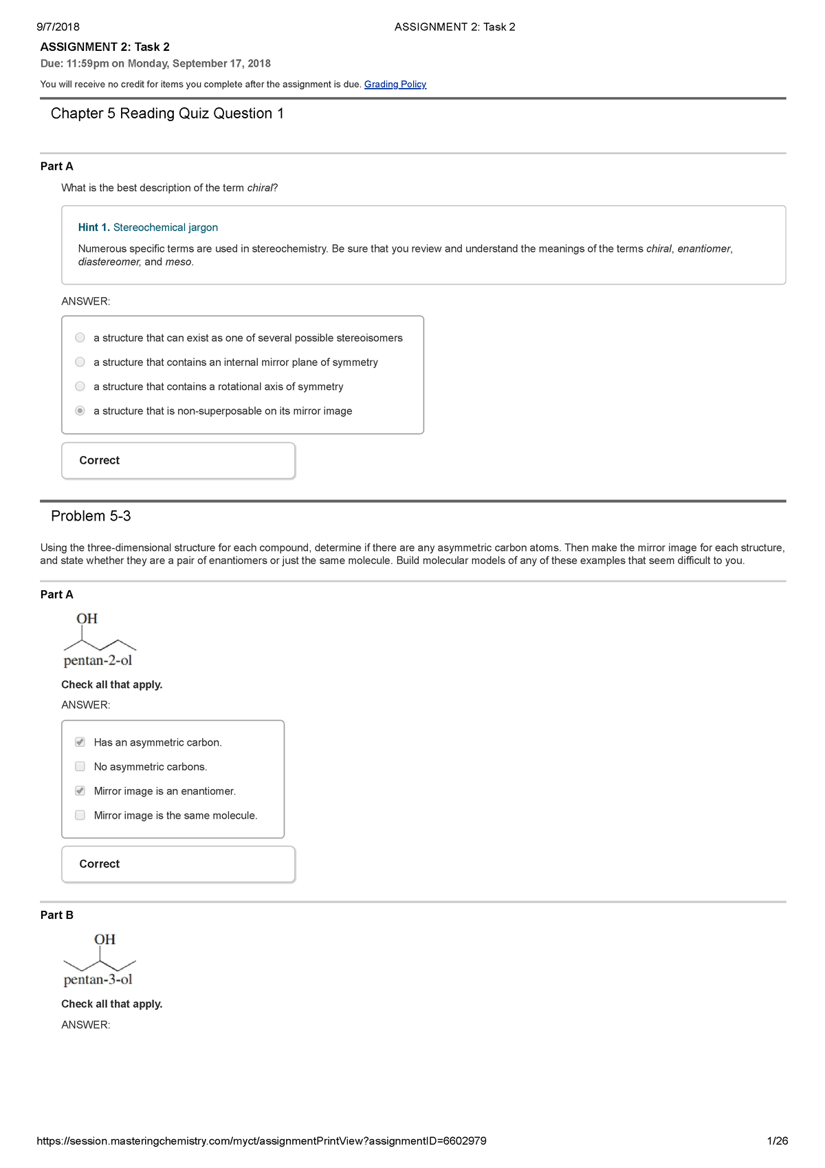 Assignment-2 -Task-2 BI - CHE1501 - Unisa - Studocu