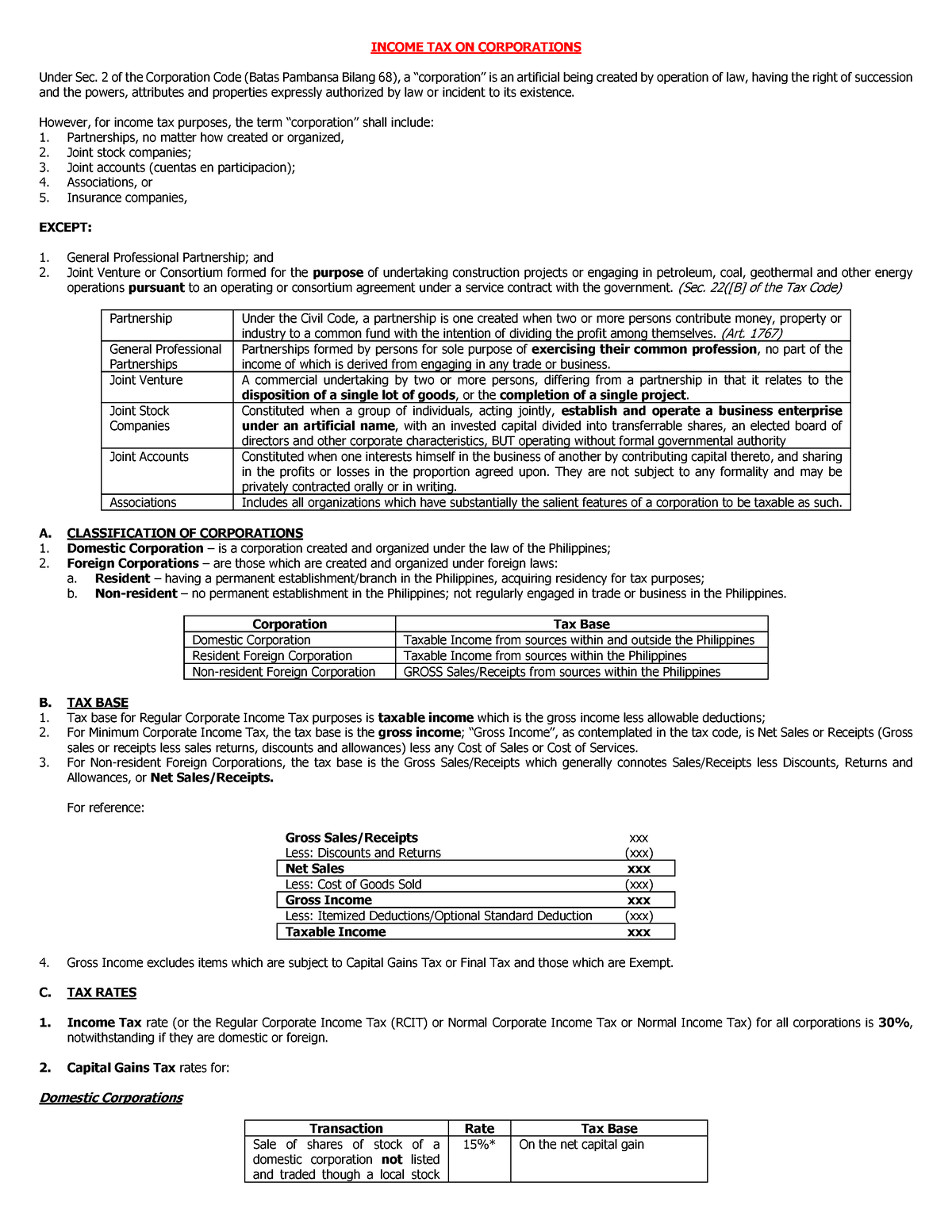 tax-income-tax-on-corporations-income-tax-on-corporations-under-sec