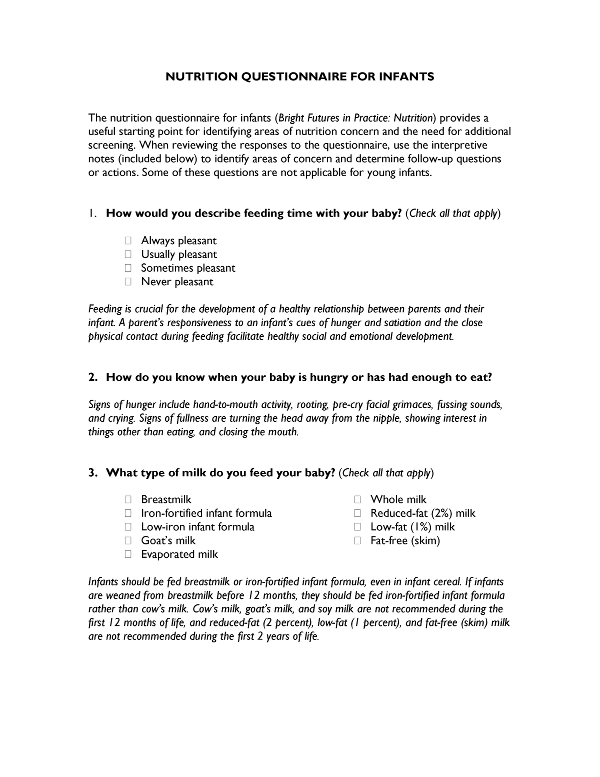 nutrition-questionnaire-format-nutrition-questionnaire-for-infants