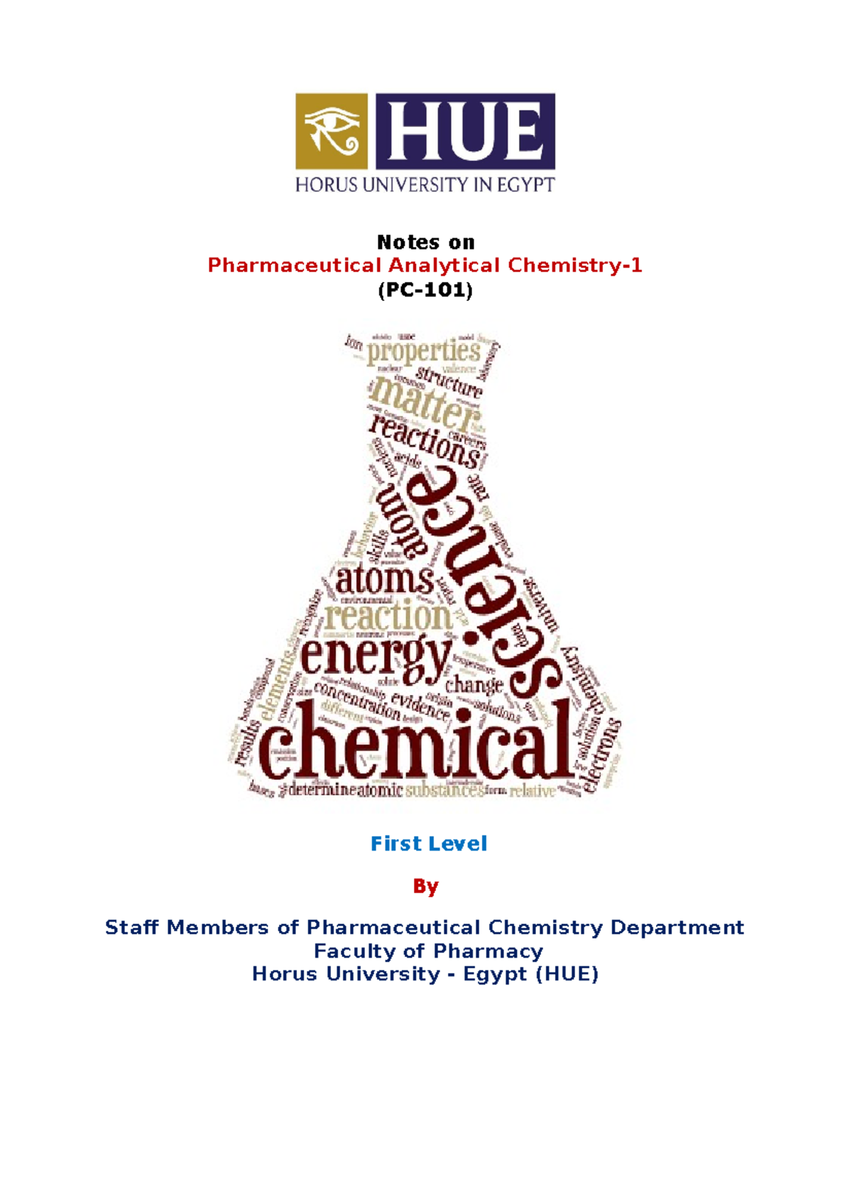 Phramceutical analytical chemistry-1 - Notes on Pharmaceutical ...