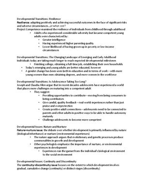 Chapter 1- Adolescent - Adolescent Psych 1/19/ Chapter 1: Introduction ...