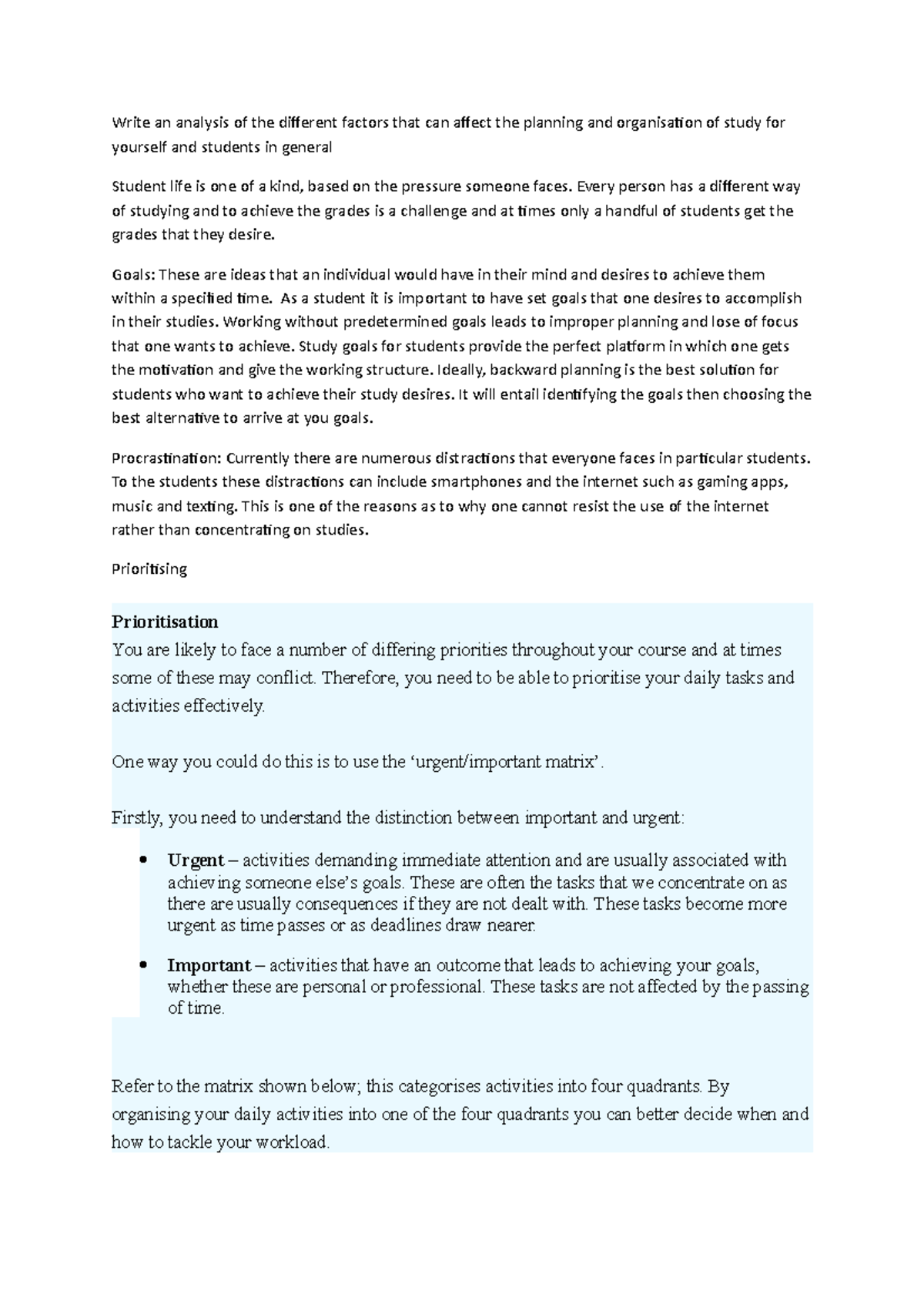 write-an-analysis-of-the-different-factors-that-can-affect-the-planning