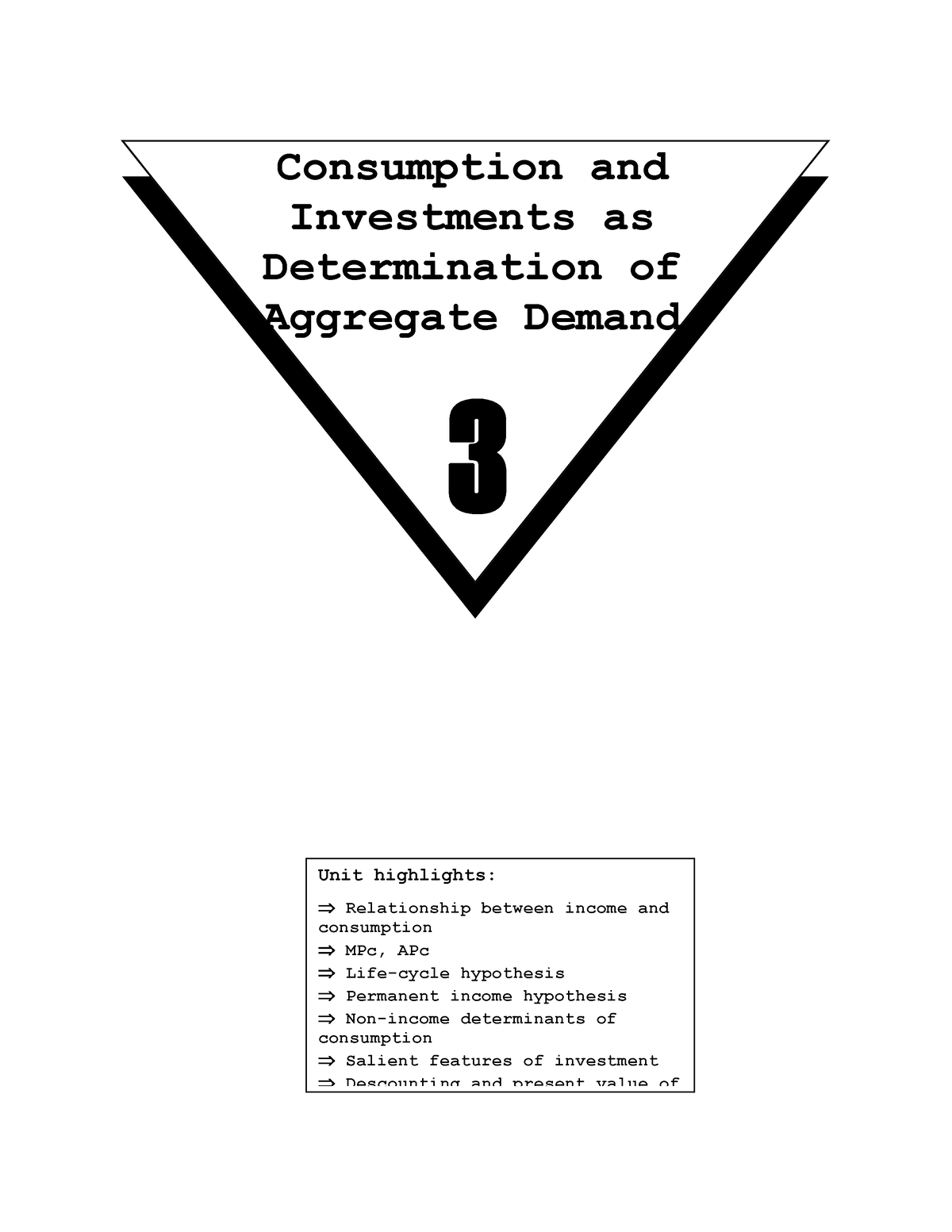 unit 3 aggregate demand assignment answers