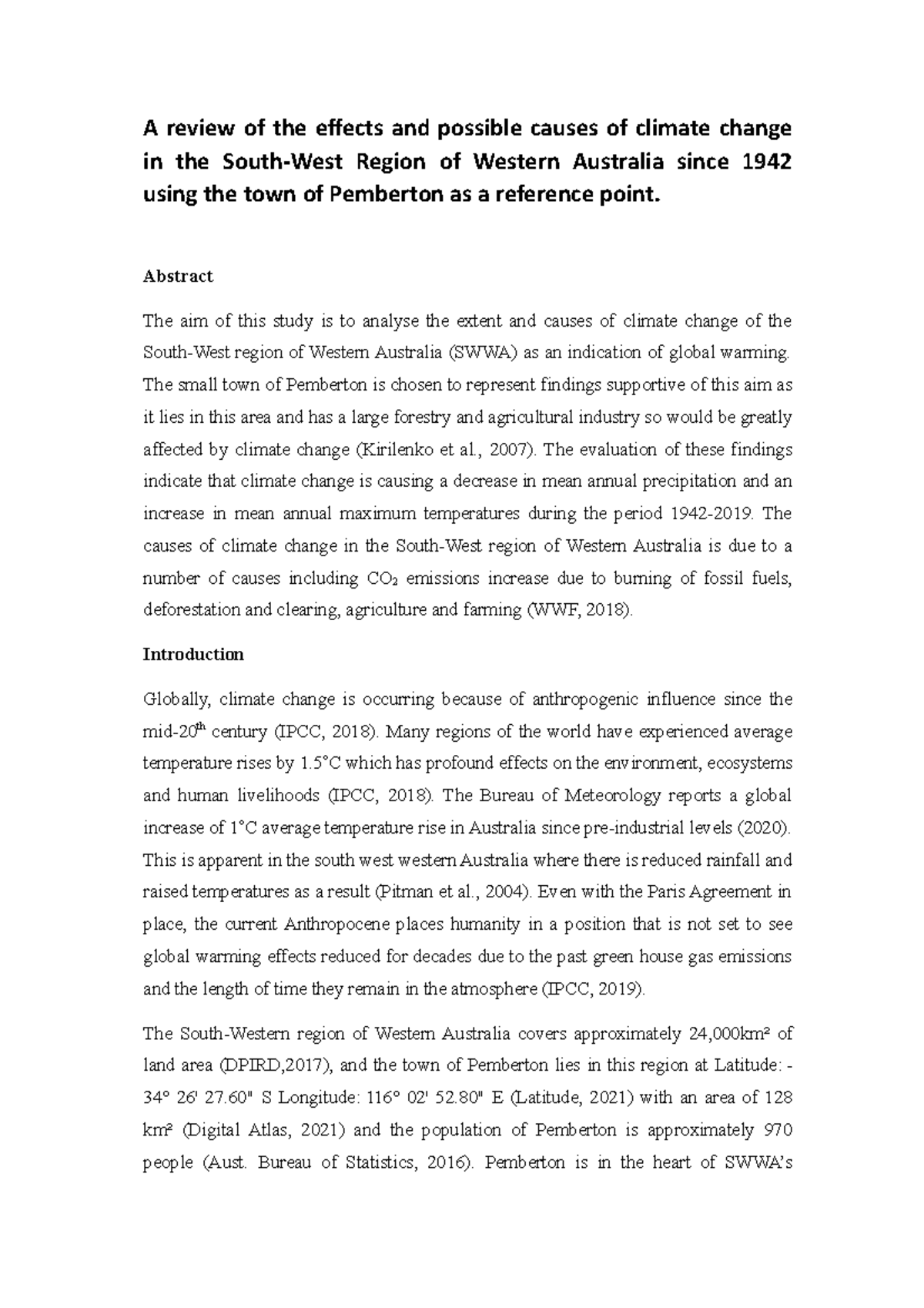 env242-report-a-review-of-the-effects-and-possible-causes-of-climate