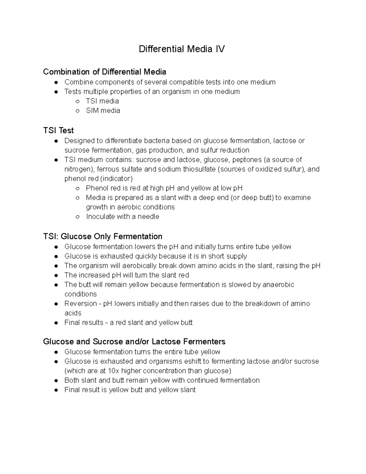 Differential Media IV Lecture notes 1 Differential Media IV