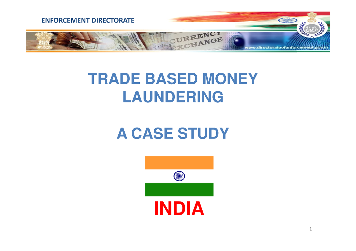 dissertation on money laundering in india