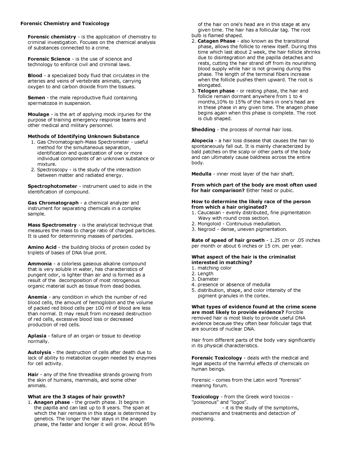 forensic-chemistry-and-toxicology-notes-forensic-chemistry-and