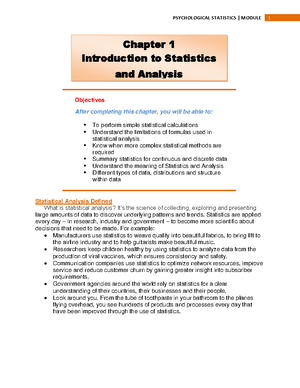 Chapter 3 Probability - NOTES - Introduction The world is an uncertain ...