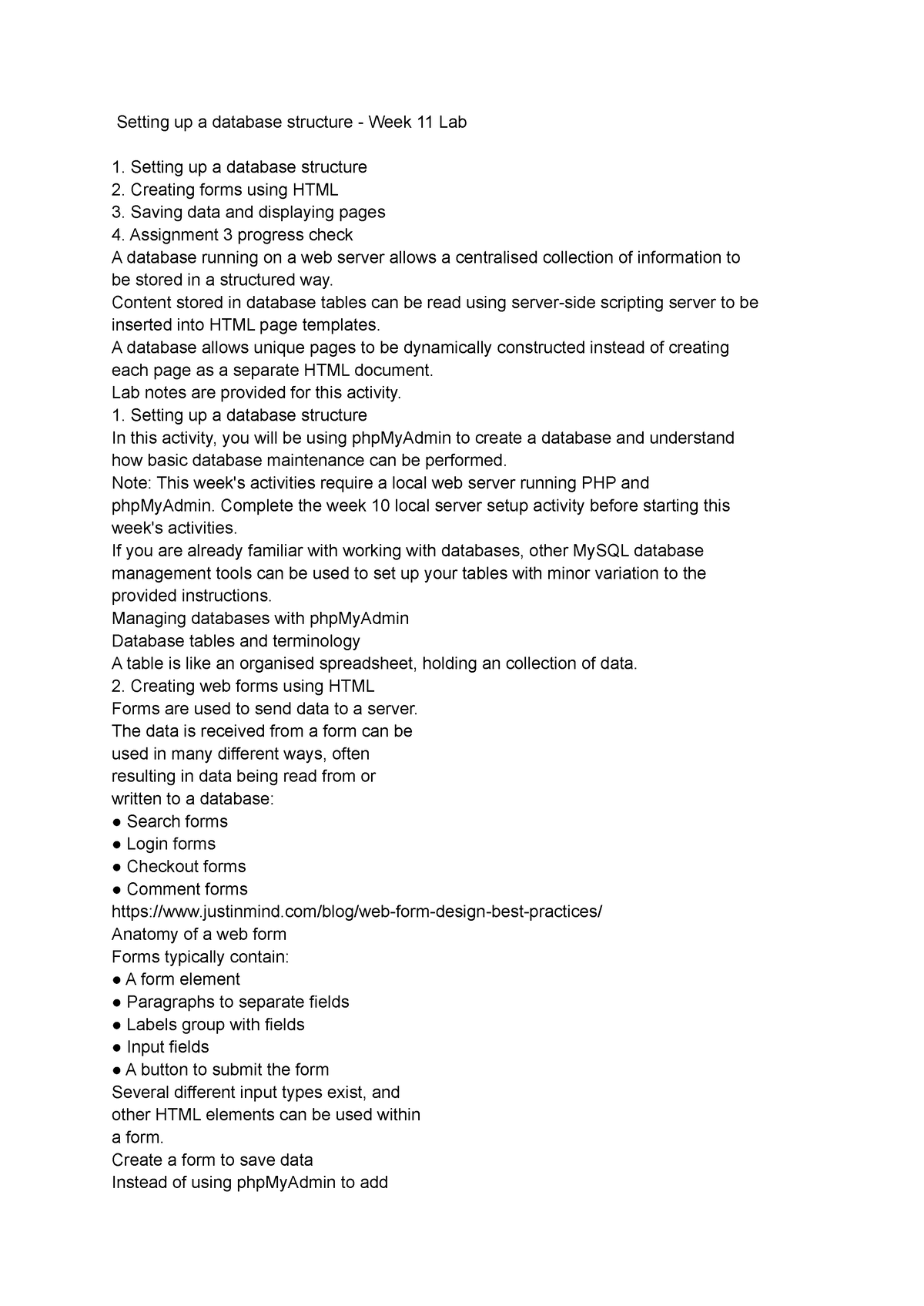 setting-up-a-database-structure-week-11-lab-content-stored-in