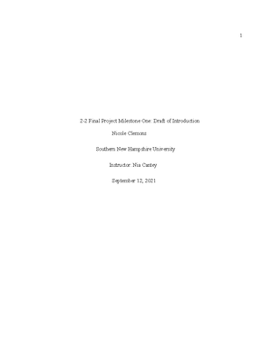 4-2 Final Project Milestone Two Draft Of Analysis - For This Milestone ...