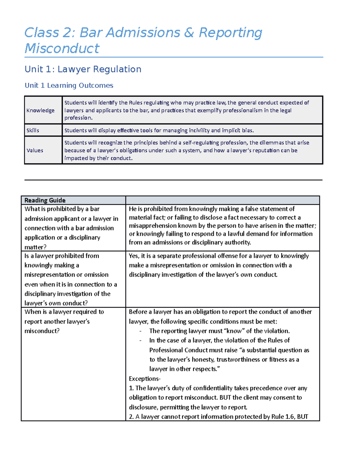 Class+2+Bar+Admissions+ +Reporting+Misconduct - Class 2: Bar Admissions ...