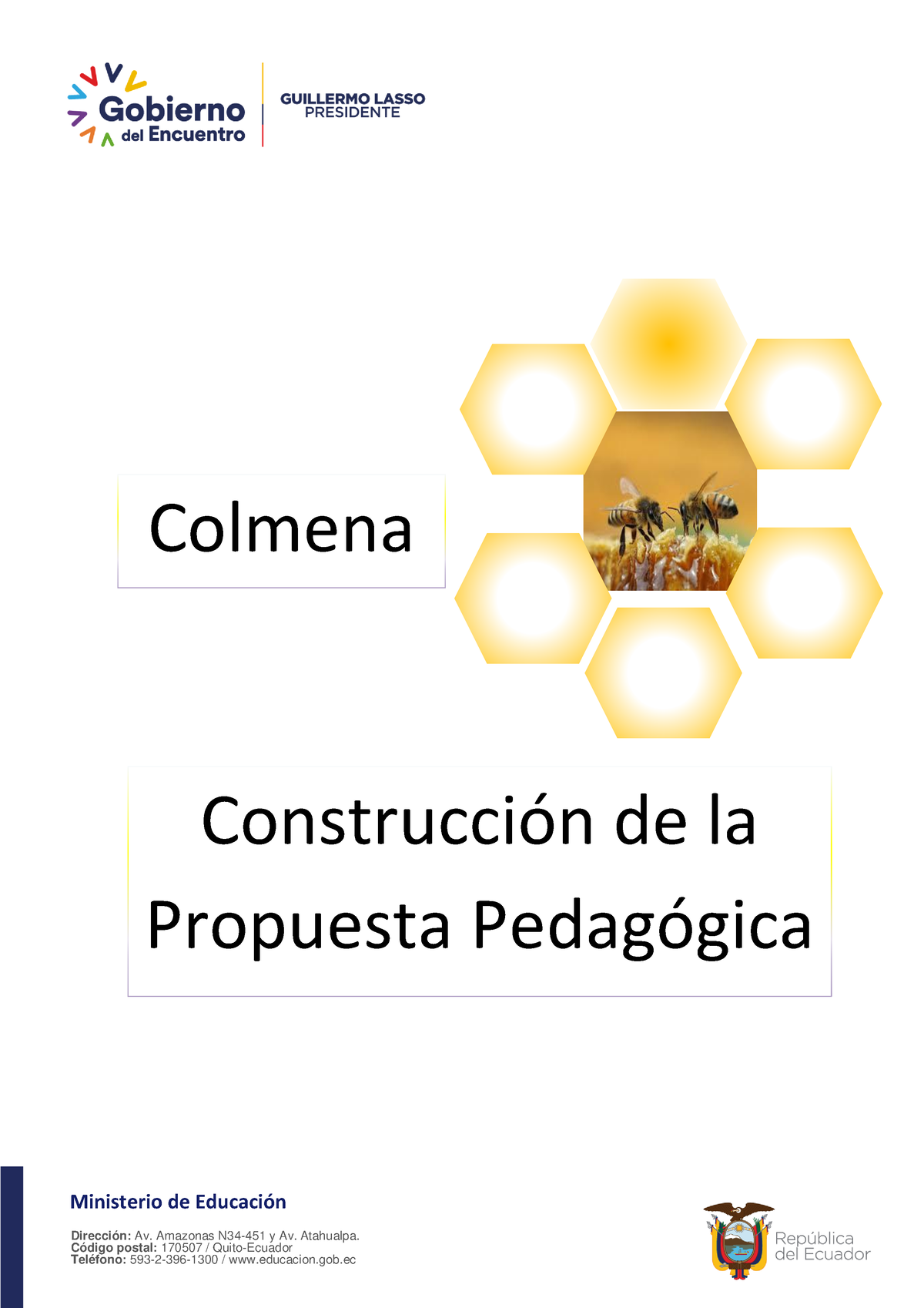 2. Colmena Propuesta Pedagógica V4 20 - Ministerio De Educación ...