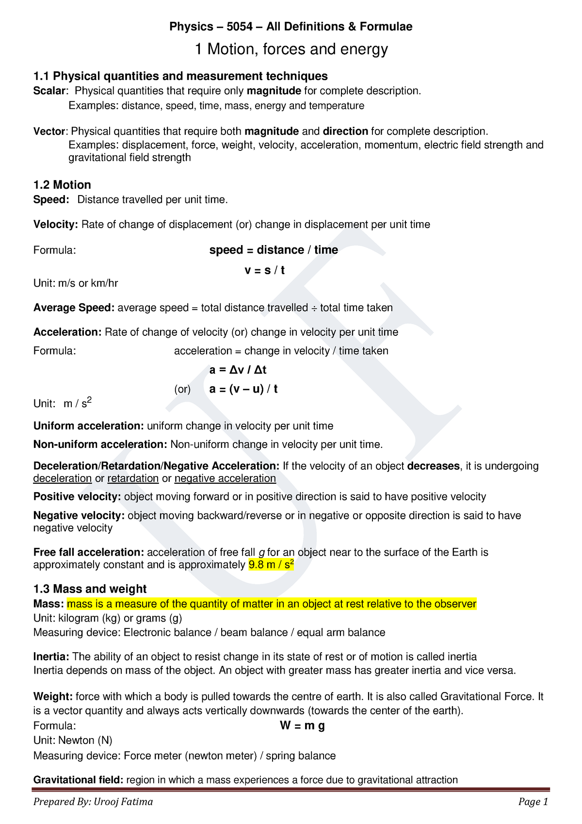 physics-5054-all-definitions-formulae-revised-syllabus-1-motion