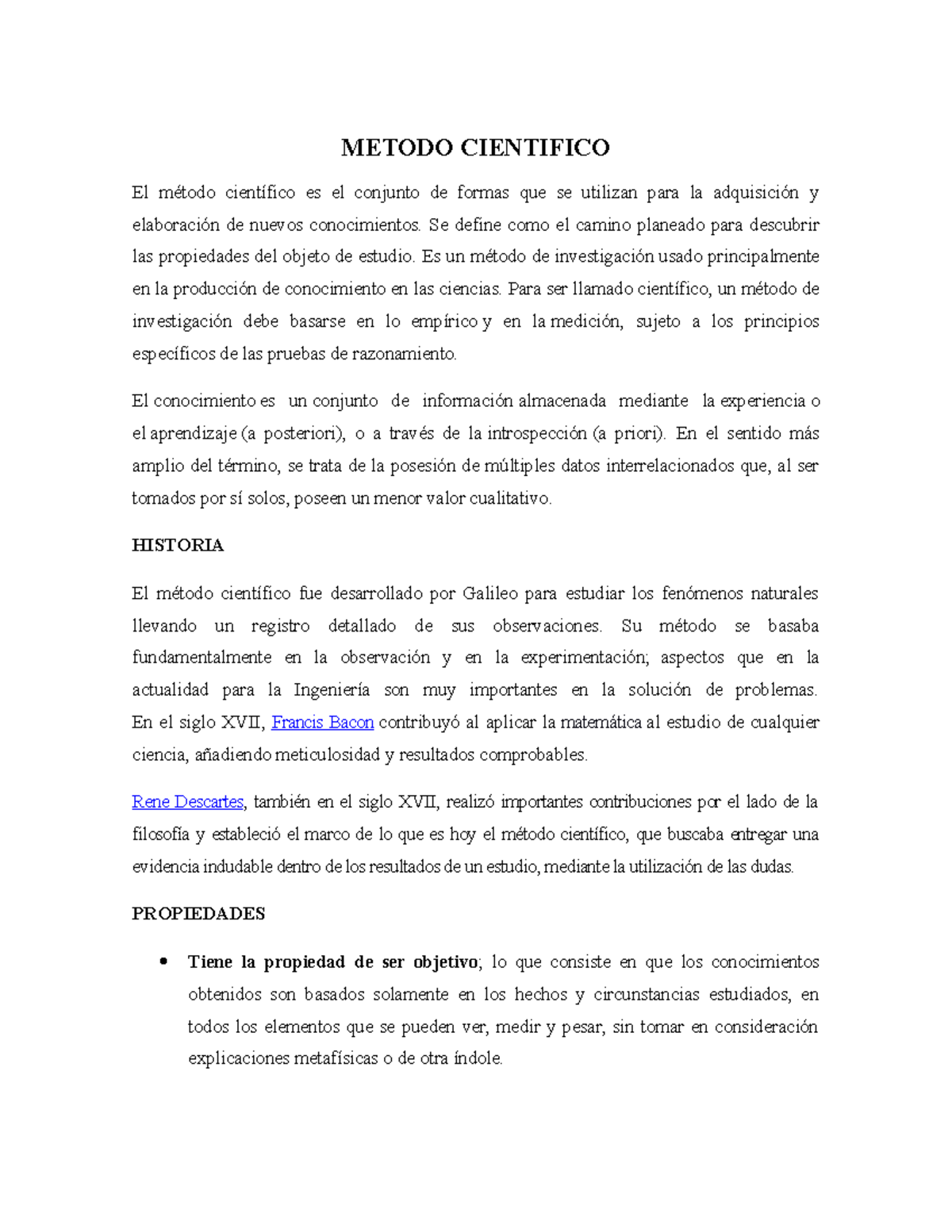 Reporte De Lectura La Ciencia Su Metodo Y Su Filosofia Docsity