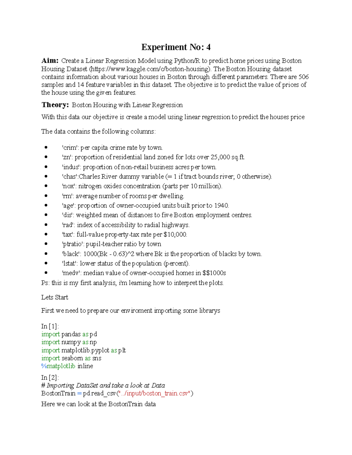Experiment No 4 - Test Analytics: ⦁ Extract Sample document and apply ...