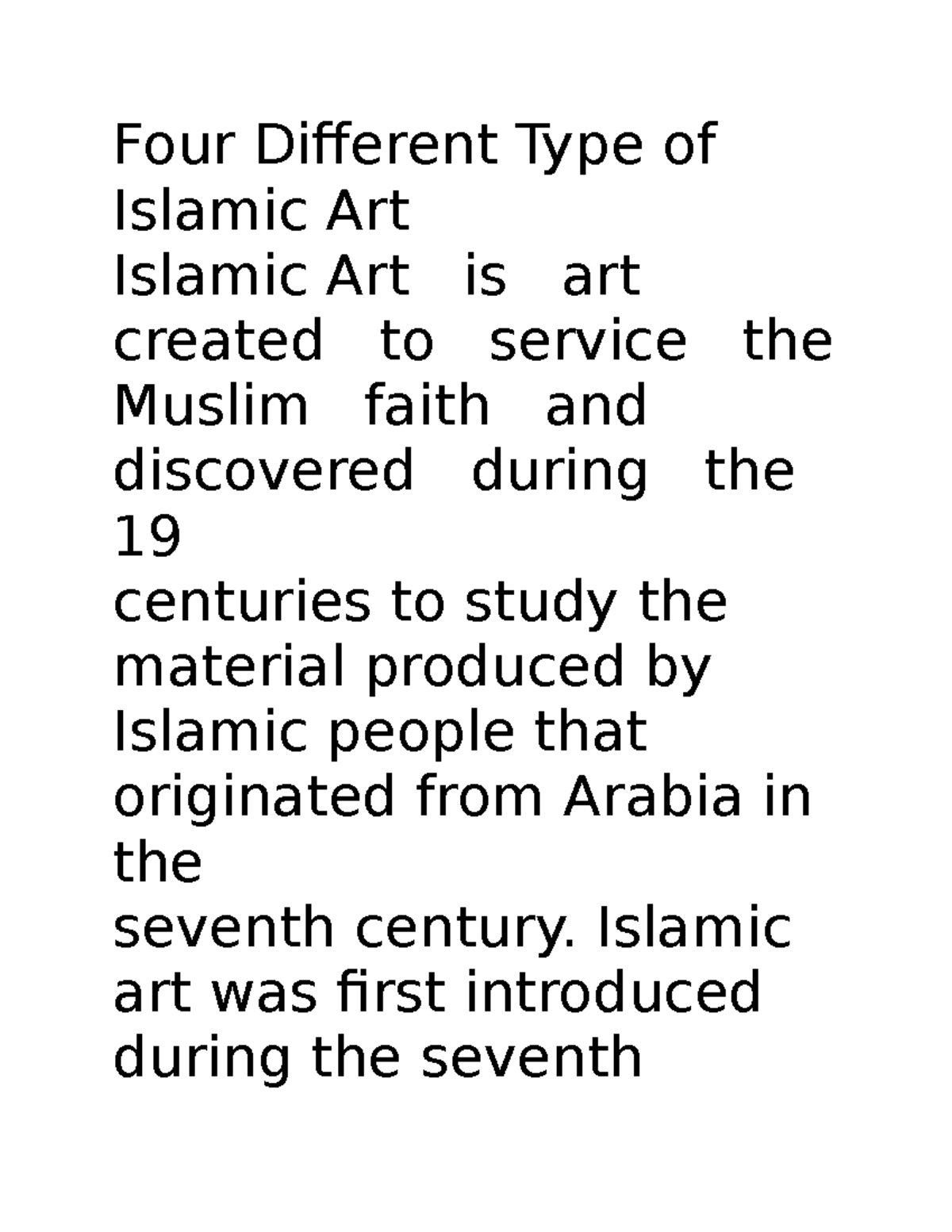 ahis-assignment-essay-four-different-type-of-islamic-art-islamic