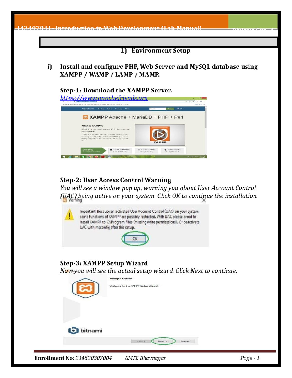 python imp for reeding - Enrollment No: 214520307004 GMIT, Bhavnagar ...
