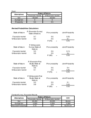1-MS2 Decision Analysis p1 - Management Science II BA 182 Course ...