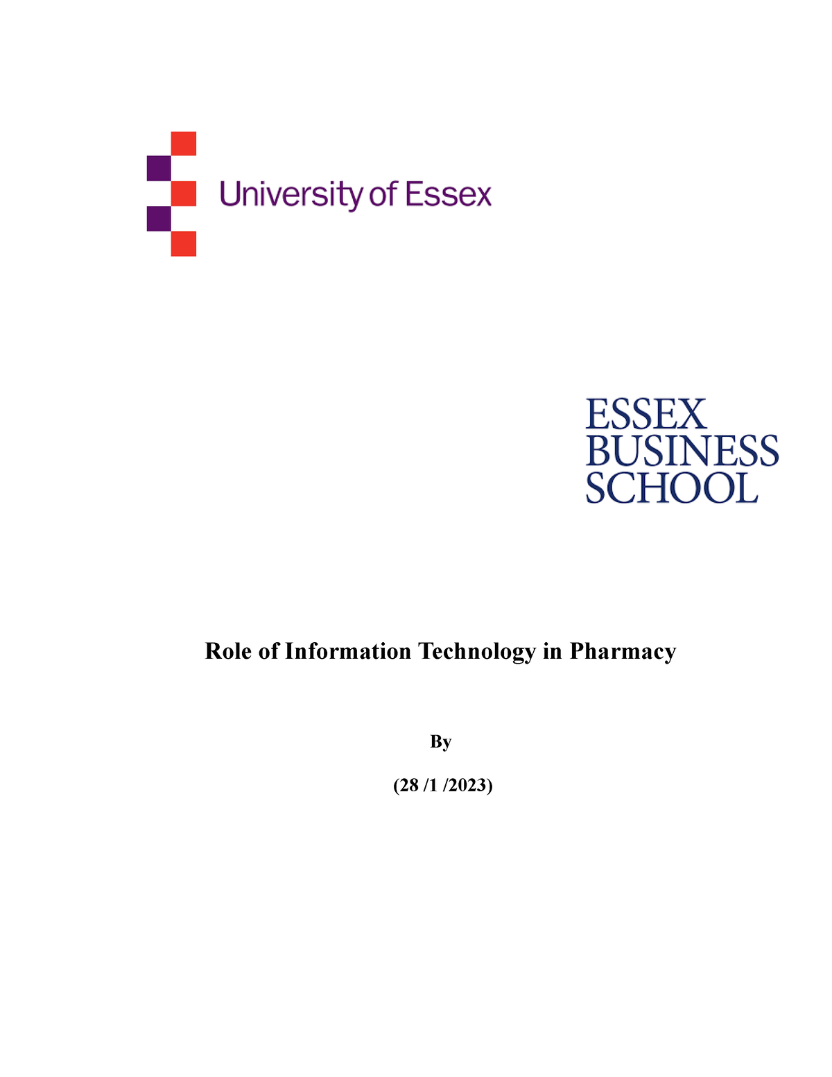 thesis meaning in pharmacy