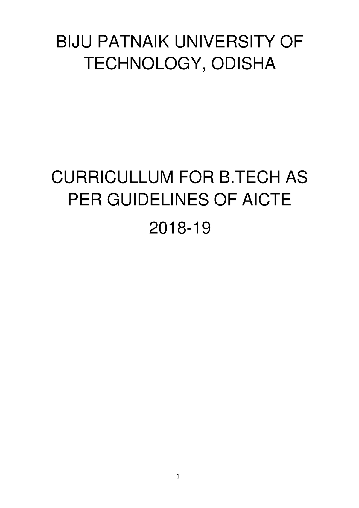 27-10-2018 B.Tech 2018-19 First Year Syllabus - Updated - 2 - BIJU ...