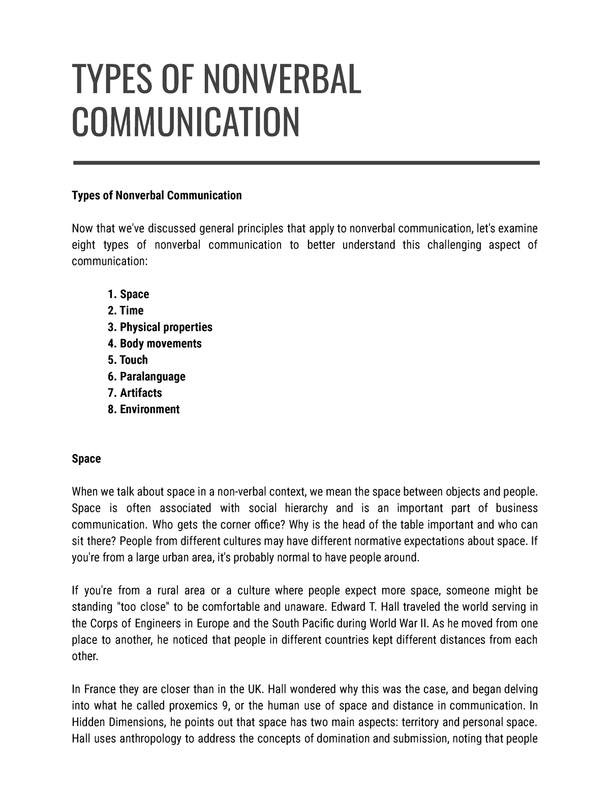 types-of-nonverbal-communication-types-of-nonverbal-communication