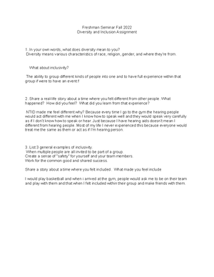 FS Final Presentation Worksheet - Final Presentation Worksheet Freshman ...