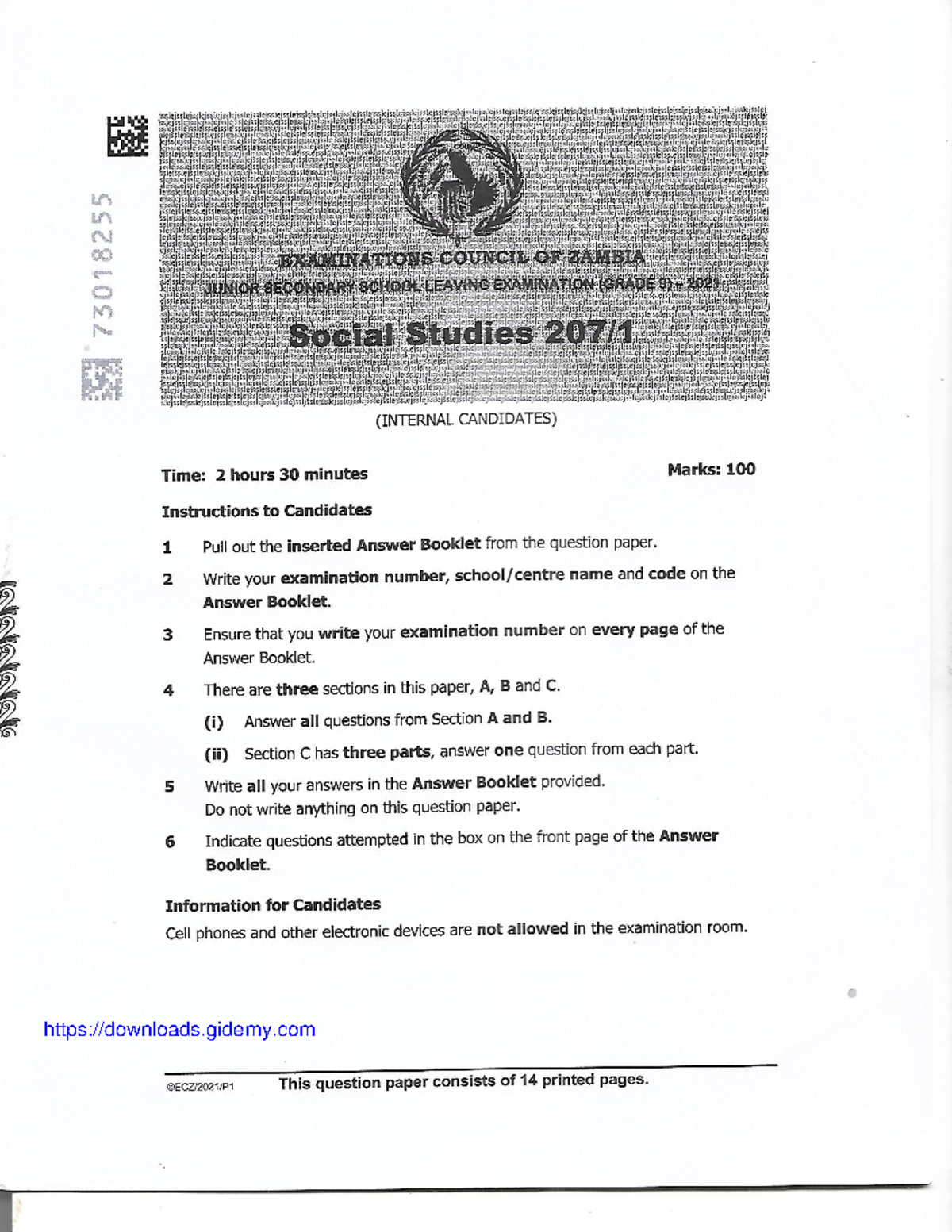 Grade 9 Social Studies Very important Business administration Studocu