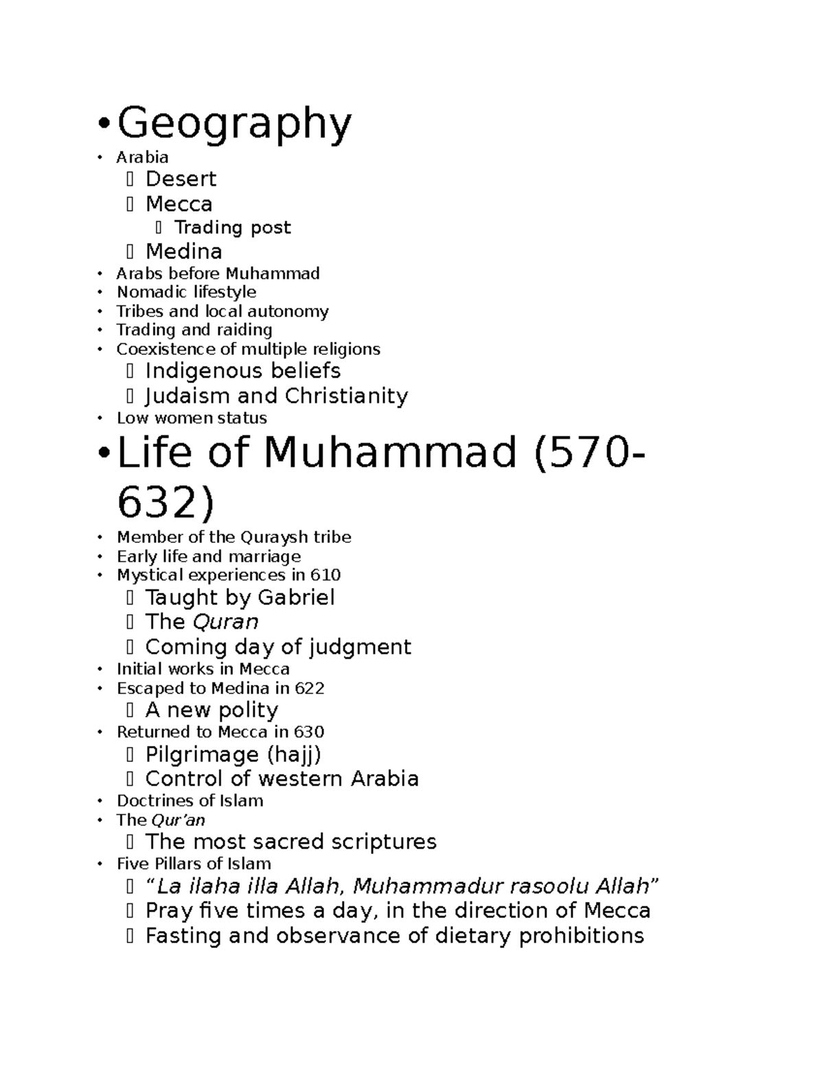 islamic-civilization-1-geography-arabia-desert-mecca-trading-post