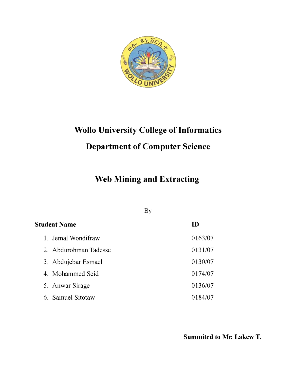 Research Assignment Wollo University College Of Informatics   Thumb 1200 1553 