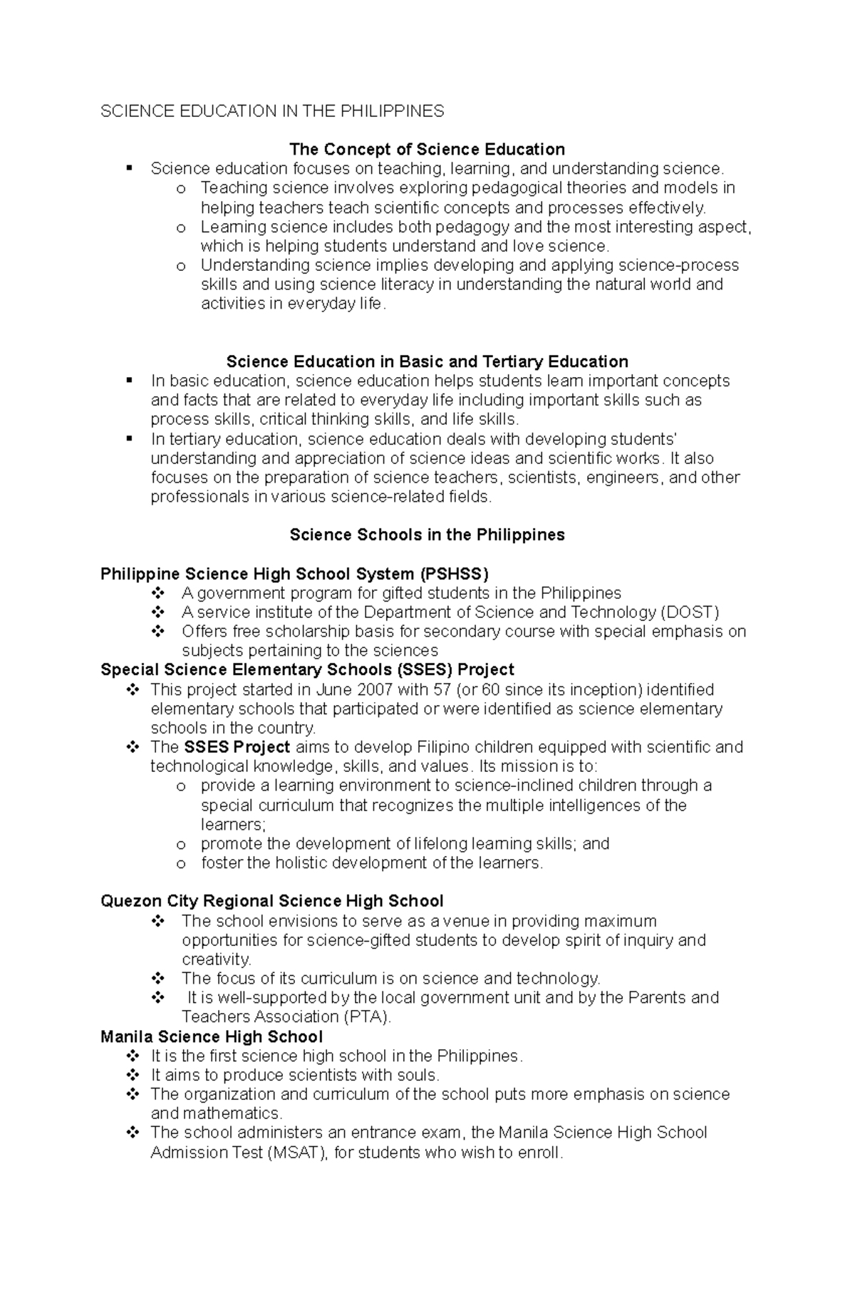 biology thesis topics in the philippines