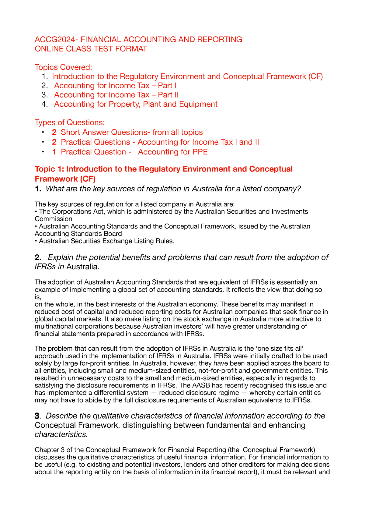 ACCG2024 Mid Sem Notes ACCG2024 FINANCIAL ACCOUNTING AND REPORTING   Thumb 1200 1697 