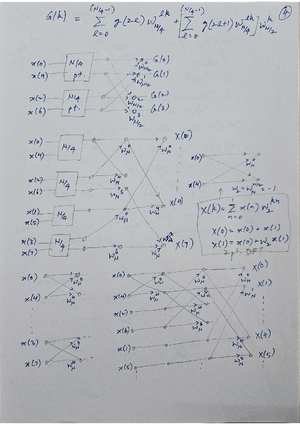 3 fft - Important notes - 3 Decimation in Time (DIT) FFT kn WN is ...