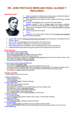 higher education of rizal essay