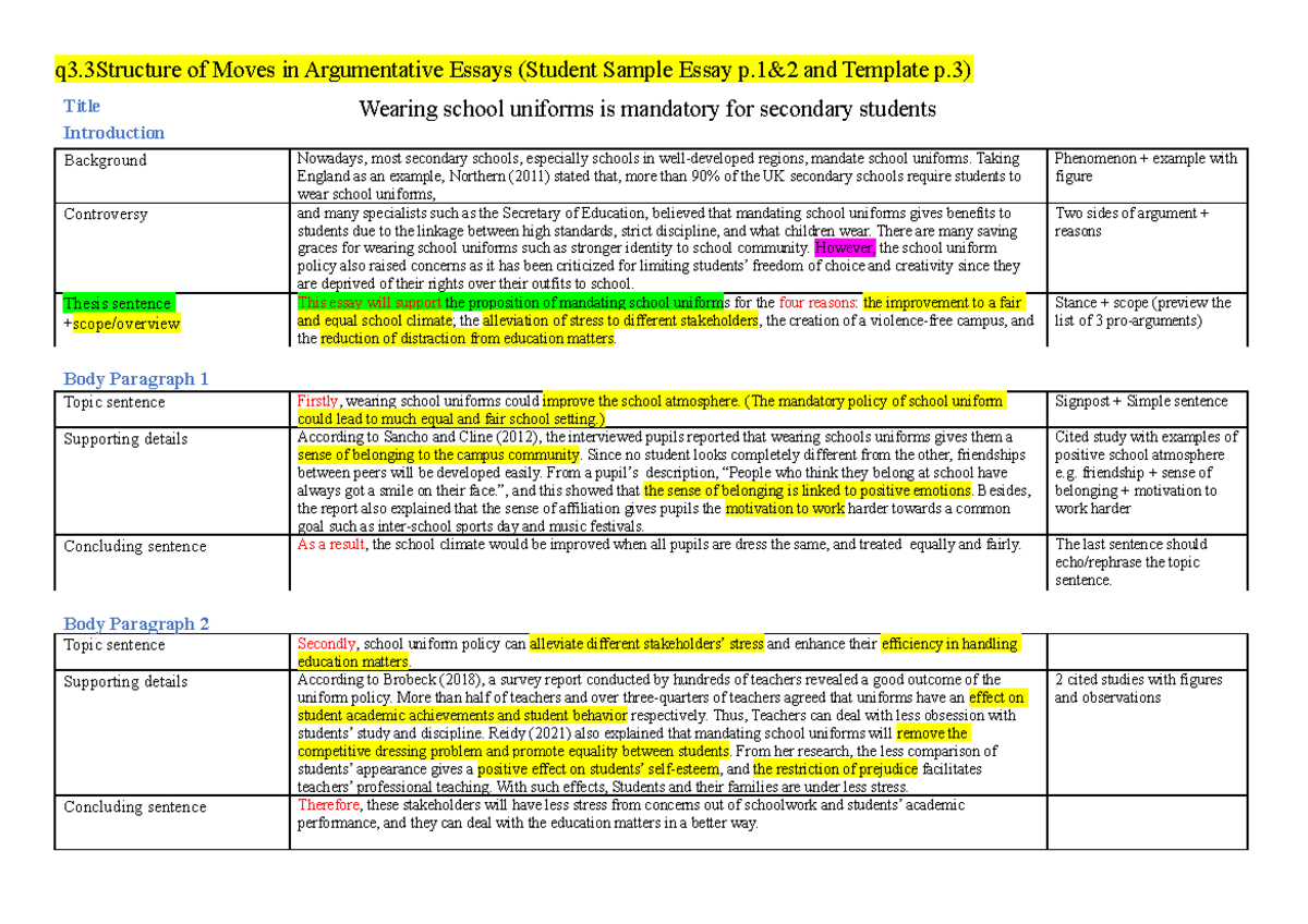 argumentative essay grade 10 quarter 3