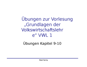 05 Uebungen 9-10 Adam Losung - Übungen Zur Vorlesung „Grundlagen Der ...