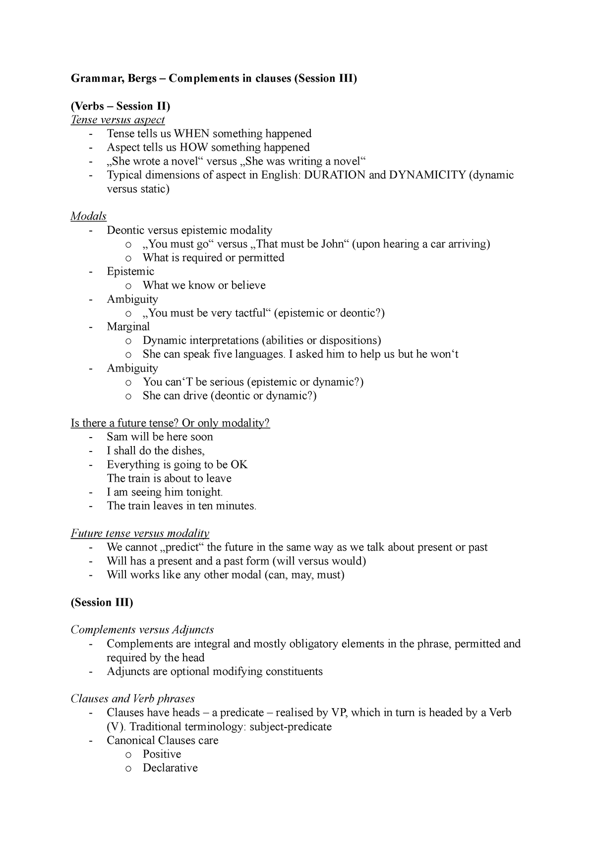 grammar-of-english-verbs-grammar-bergs-complements-in-clauses