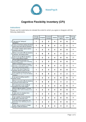 Five Facet Mindfulness Questionnaire - 15 Mindfulness Questionnaire ...