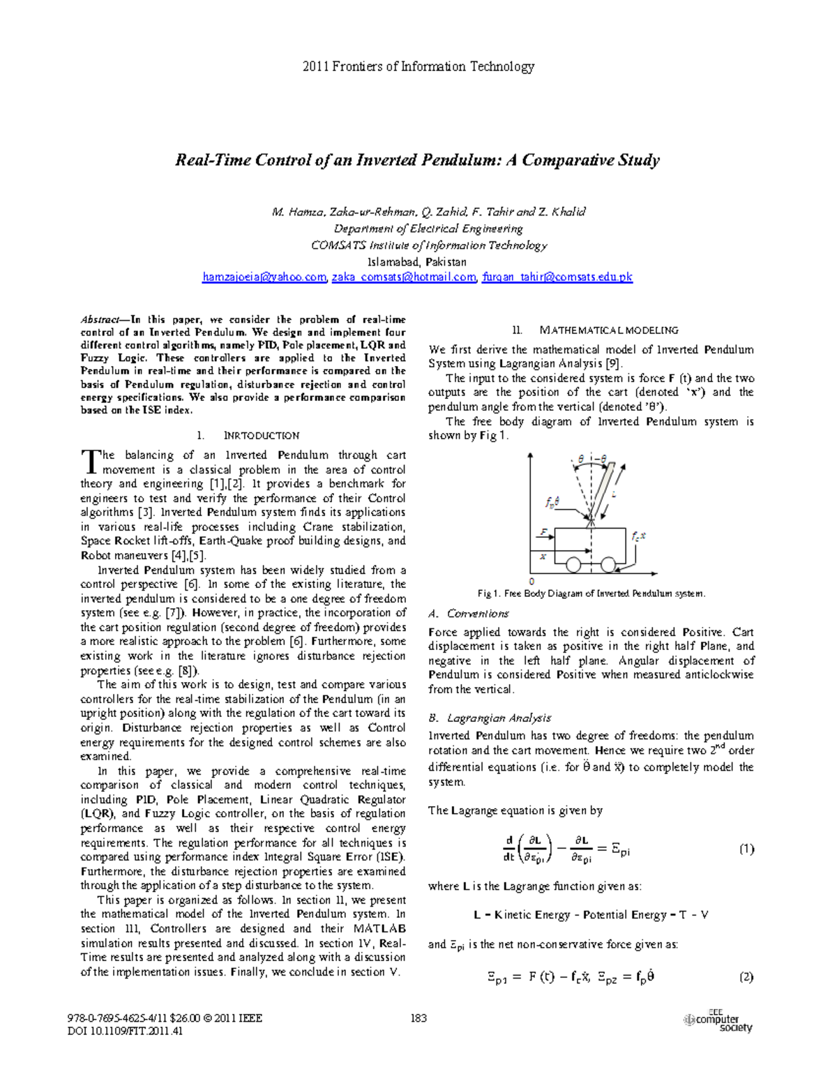 Hamza 2011 - In this paper, we consider the problem of real-time ...