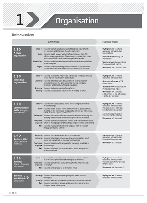 Business Partner B1 Unit Tests Answer Key - Unit 1 LANGUAGE AND SKILLS ...