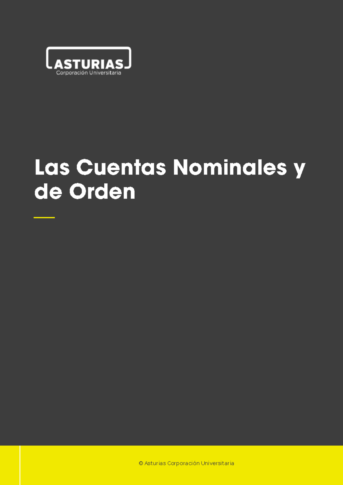 Unidad 2 Pdf1 Clasificación De Cuentas Reales Y Nominales Contabilidad