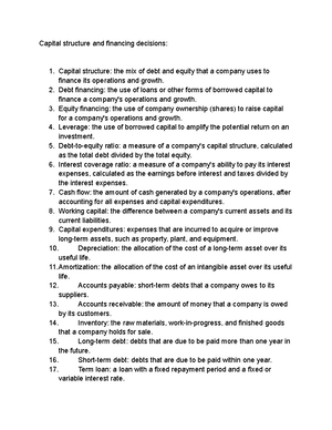 Capital budgeting and investment decisions - Capital budgeting and ...