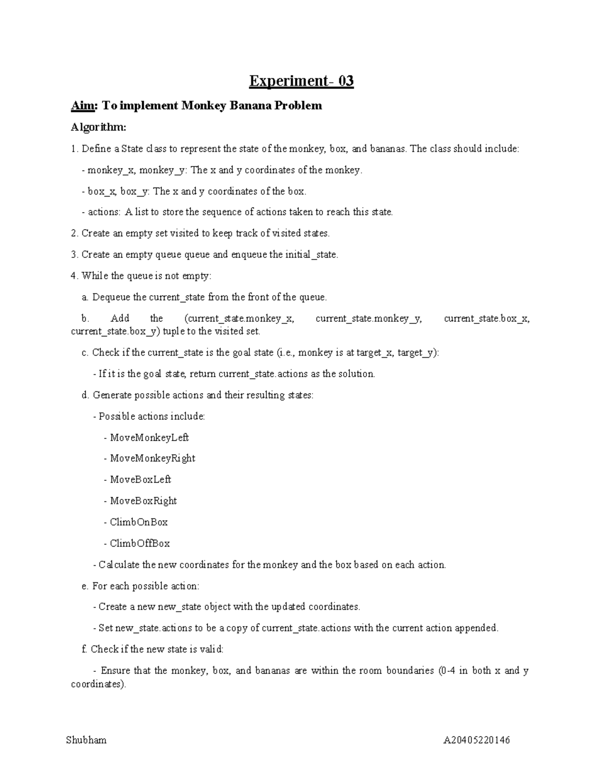 3-8(Amar) - jnhb nmn jhbuh nj ghn njn - Experiment- 03 Aim: To ...